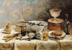 Edouard Vuillard Still Life with Salad Greens oil painting image